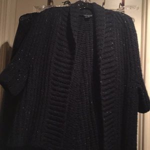 Theory NWOT Navy Blue Open Cardigan/ Car Coat/M/